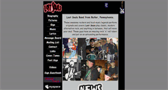 Desktop Screenshot of lostsoulsband.com